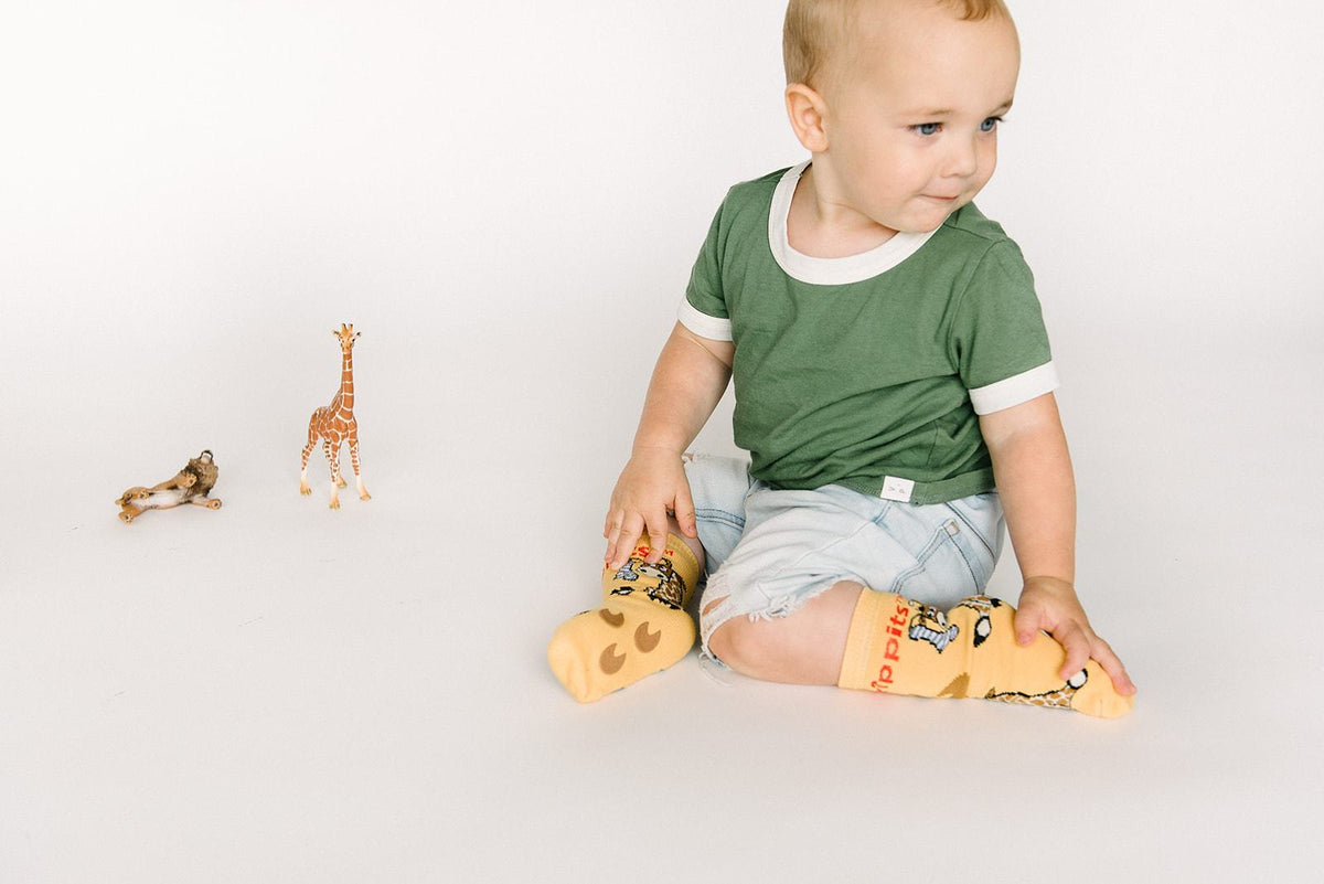 SYGA Baby Girl Boy Non Slip Trainer Socks Kids Toddlers Infant